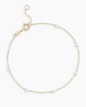 14K Gold Newport Birthstone Bracelet