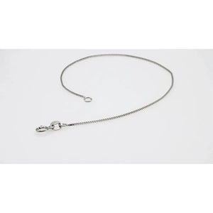 Dainty 10K Solid Gold Box Chain Bracelet - Perfect for Stacking & Everyday Wear.