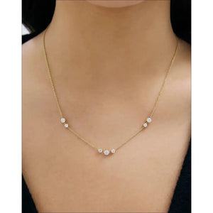 Dazzling Starlight Lab Diamond Necklace - Shine Bright Every Day!.