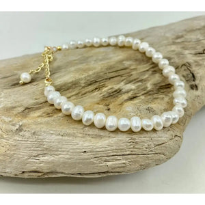 Double Faux Pearl Earrings, Bridal Wedding Jewelry