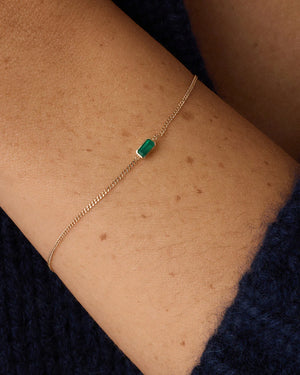 14K Gold Wilder Birthstone Bracelet