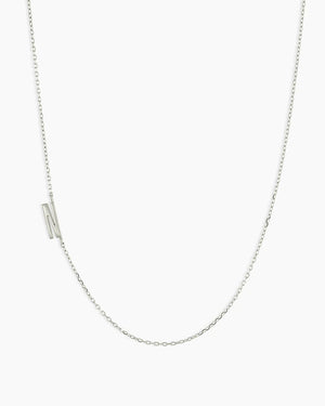 14K Gold Alphabet Necklace NikNenz™ Premium Gold & Diamonds