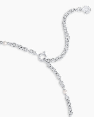 Finley Pearl Dot Necklace NikNenz™ Premium Gold & Diamonds