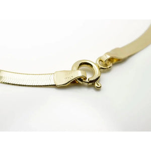 Elegant 18K Solid Gold Beaded Bracelet - Adjustable Minimalist Chain Jewelry.