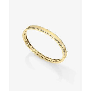 Elegant Diamond Border Bangle - Timeless Beauty for Every Occasion.
