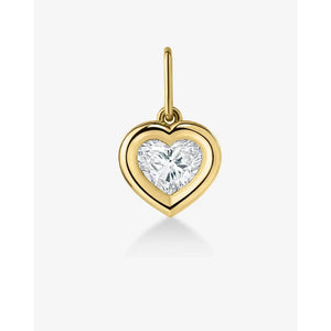Elegant Framed Lab-Diamond Pendant for Timeless Style.
