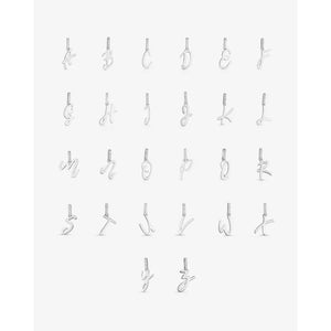 Elegant Script Initial Pendant - Personalize Your Style!.