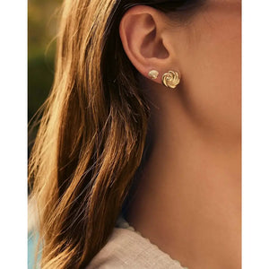 Elegant Swirling Studs - A Touch of Whimsy for Any Occasion.