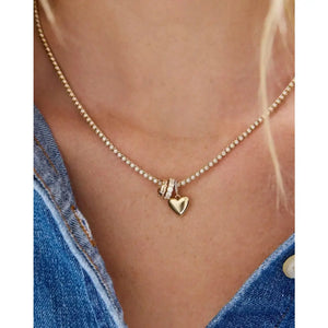 Eternal Elegance: Scattered Diamond Eternity Bead.