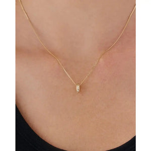Eternal Elegance: Scattered Diamond Eternity Bead.