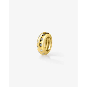 Eternal Elegance: Scattered Diamond Eternity Bead.