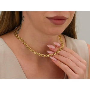 Exquisite 18K Gold Filled Dainty Chain Bracelet - Perfect for Stacking!.