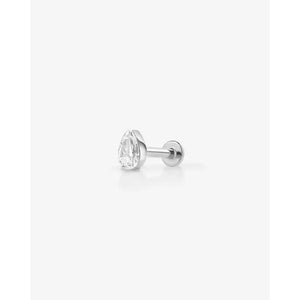 Exquisite Pear Lab Diamond Flatback for Stunning Jewelry Designs.