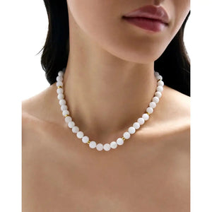 Exquisite Salted Coconut Necklace - A Tropical Statement Piece.