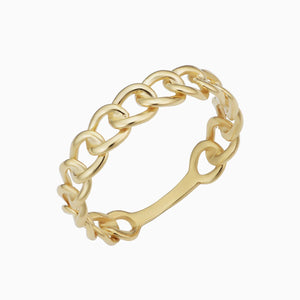 Timeless 1956 Curb Link Ring – Classic Elegance for Every Occasion.
