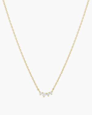 Diamond Cluster Necklace