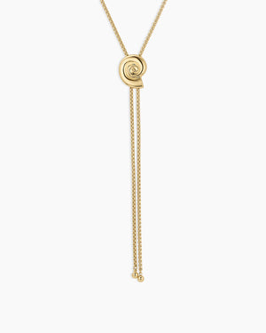 Nautilus Bolo Necklace NikNenz™ Premium Gold & Diamonds