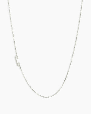 14K Gold Alphabet Necklace NikNenz™ Premium Gold & Diamonds