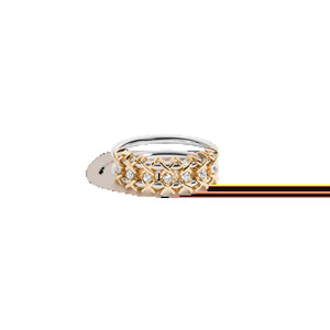 Kinetic Estate Two-Tone Ring NikNenz™ Premium Gold & Diamonds