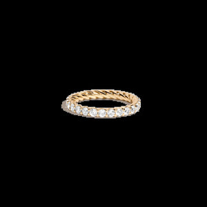 Lab Grown Diamond Birthstone Heritage Ring NikNenz™ Premium Gold & Diamonds