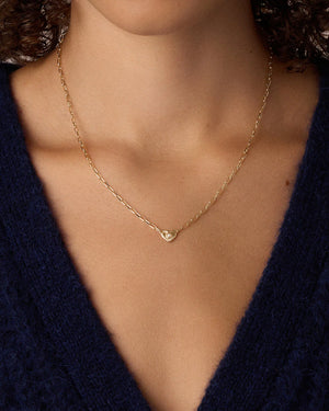 Birthstone Heart Necklace NikNenz™ Premium Gold & Diamonds