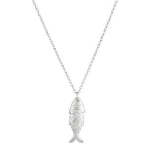FISH PENDANTS in GOLD and SILVER
