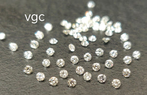 Natural White Diamond Ij Color Brilliant Cut 2Mm round - I-J White Color Diamond