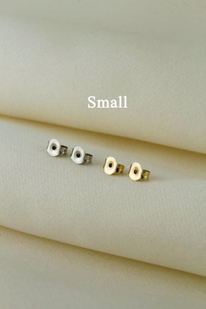 14K Solid Gold Earring Backings, Butterfly Ear Nuts, Replacement Stud Push Backs.