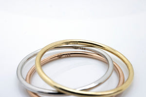 10K Gold Stacker Ring/ Stacking Rings / Dainty Rings / Layering Rings / Stackable Rings / Thin Gold Bands / Thin Band / Delicate Minimalist