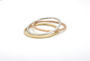 10K Gold Stacker Ring/ Stacking Rings / Dainty Rings / Layering Rings / Stackable Rings / Thin Gold Bands / Thin Band / Delicate Minimalist