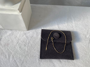 14Ct Solid Gold Plain Chain Bracelet