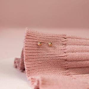 Nova Ball Studs • Gold, Silver or Rose Gold - 14K Gold Simple Ball Posts - Small Earrings - Tiny Studs - Small round Posts Dainty Minimalist