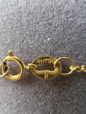 18Ct Solid Gold Necklace