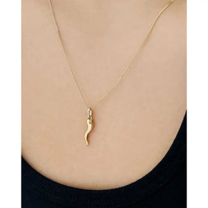 Lucky Cornicello Charm for Protection and Style.