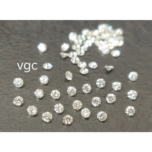 Natural White Diamond Ij Color Brilliant Cut 2Mm round - I-J White Color Diamond