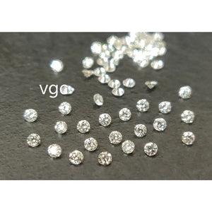 Natural White Diamond Ij Color Brilliant Cut 2Mm round - I-J White Color Diamond