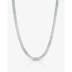 Oversized Curb Chain Statement Necklace.