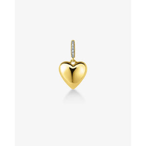 Personalized Engravable Heart Charm - A Timeless Keepsake.