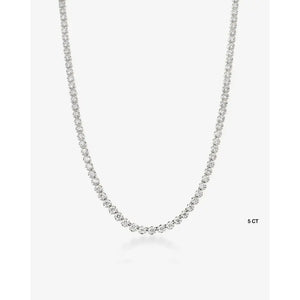 Radiant Luxe Diamond Tennis Necklace.