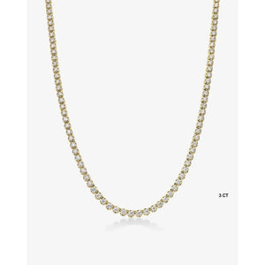 Radiant Luxe Diamond Tennis Necklace.