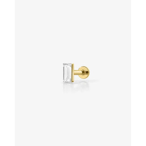 Sparkling Baguette Lab Diamond Flatback - Perfect for Jewelry Making!.