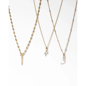 Sparkling Diamond Number Pendant - Personalize Your Shine!.