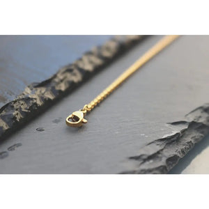 Stunning 18K Gold Plated Rope Chain Bracelet - Timeless Titanium Steel Jewelry for Women.