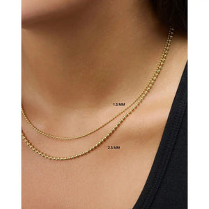 Stunning Bead Chain Necklace for Effortless Elegance.