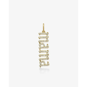 Stunning Diamond Mama Pendant - A Cherished Gift for Moms.