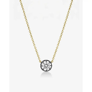 Stunning Georgian Lab Diamond Pendant Necklace – Elegant & Timeless Jewelry Piece.