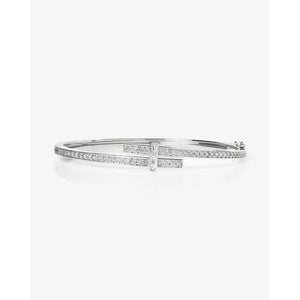 Stunning Round Diamond Wrap Bangle for Timeless Elegance.