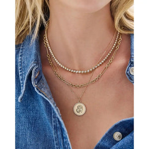 Stunning Saturn Chain Necklace - Elevate Your Style!.