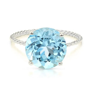 Stunning Sterling Silver Simulated Diamond Engagement Ring – The Perfect Sparkling Proposal for Love, Anniversaries & Special Moments.