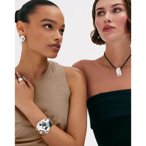 Stylish Hammered Cuff Bracelet - Elevate Your Accessory Game!.